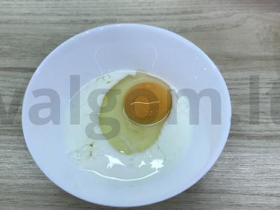 Vištienos krūtinėlė sezamo džiūvėsėlių apvalkale Žingsnis 3