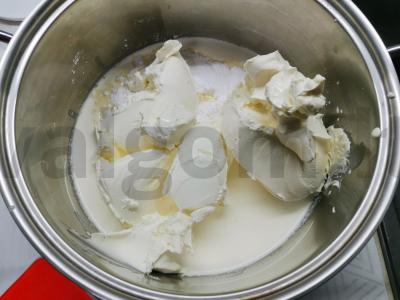 Grietinėlės kremas tortui Žingsnis 2