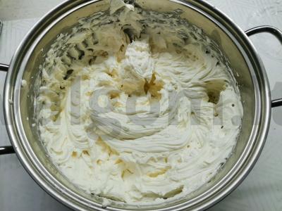 Grietinėlės kremas tortui Žingsnis 3