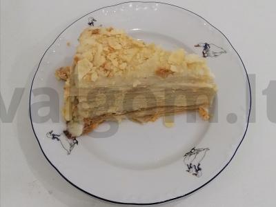 Tortas „Napoleonas“ per 180 minučių Žingsnis 6