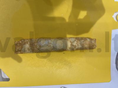 Kiaušinių ritinėlis su lydytu sūriu pusryčiams Žingsnis 12