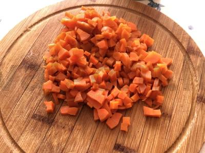 Olivjė su žaliais pomidorais Žingsnis 4