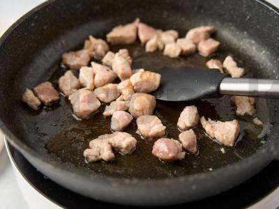 Pšenių košė su mėsa Žingsnis 4