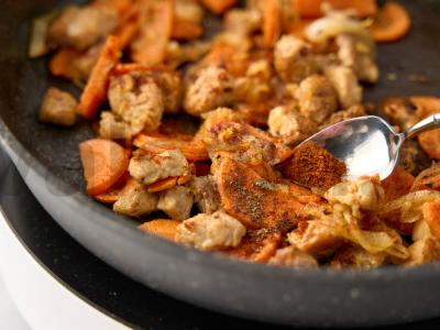 Pšenių košė su mėsa Žingsnis 9