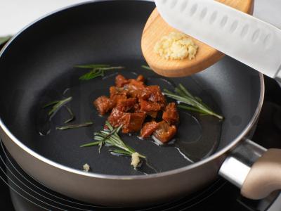 Pirklių kviečiai su pesto ir džiovintais pomidorais Žingsnis 2