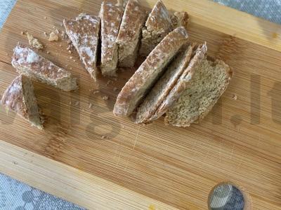 Imbierinis tortas su kiviu ir bananais be kepimo Žingsnis 2