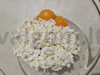 PP keksiukai su vyšnių įdaru Žingsnis 1