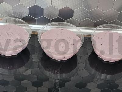 Mousse desertas iš serbentų Žingsnis 3