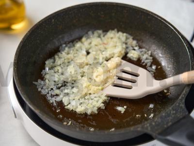 Lobio su graikiniais riešutais Žingsnis 3