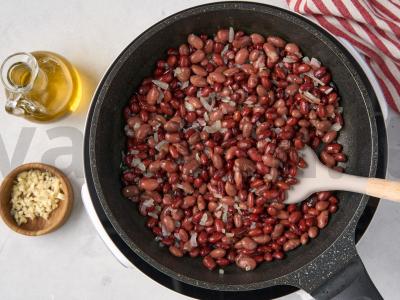 Lobio su graikiniais riešutais Žingsnis 4