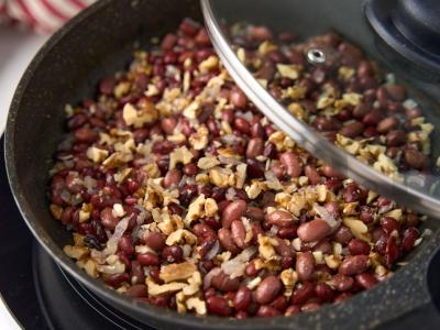 Lobio su graikiniais riešutais Žingsnis 7