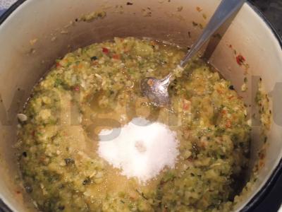 Cukinijų adžika Žingsnis 5