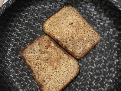 Tostai su kiaušiniu Žingsnis 1