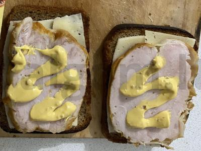 Tostai su kiaušiniu Žingsnis 4