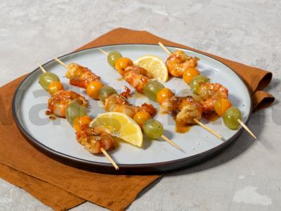 Šventinės krevetės aštriame marinate pagrindine nuotrauka