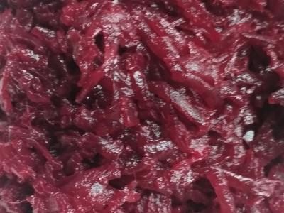 Burokėlių salotas su žirneliais Žingsnis 6