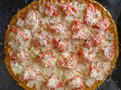 Cukinijų pica su izoliatu Žingsnis 4