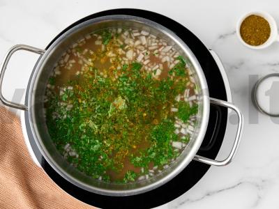 Lengvas žuvies sriuba Žingsnis 5