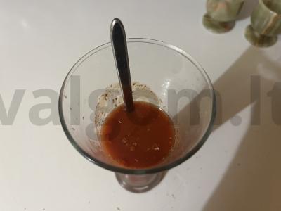 Aštrus alkoholinis kokteilis „Kraujinga Marija“ Žingsnis 3