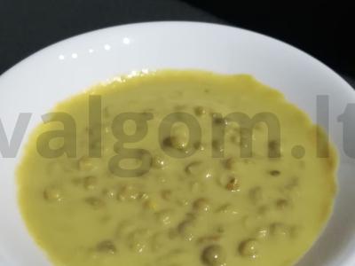 Konservuotų žirnių tyrė pagrindine nuotrauka