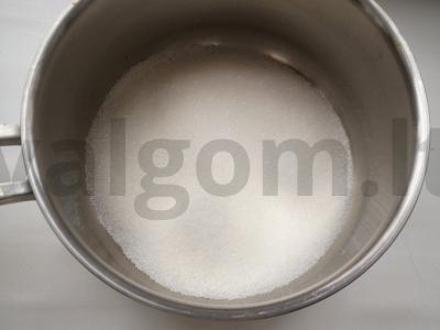 Sauso pieno triufeliai Žingsnis 1