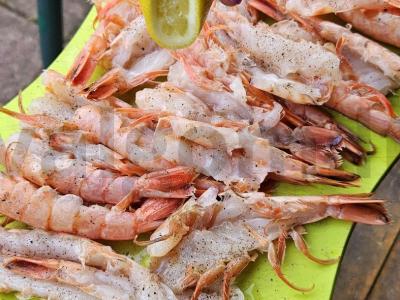 Grilio krevetės Žingsnis 2