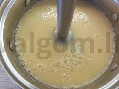 Daržovių krem-supas su grūdais ir sūriu Žingsnis 5