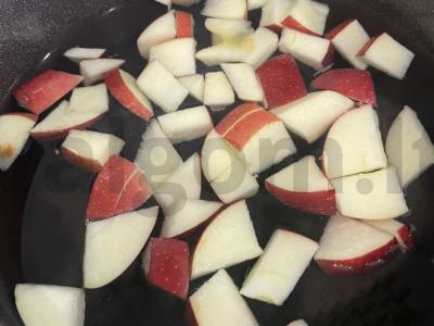 Kompotas „Citrininė braškė“ Žingsnis 1