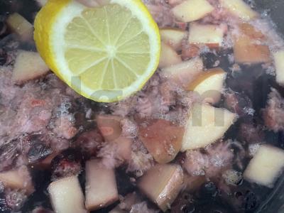 Kompotas „Citrininė braškė“ Žingsnis 5