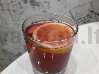 Kompotas „Citrininė braškė“ pagrindine nuotrauka