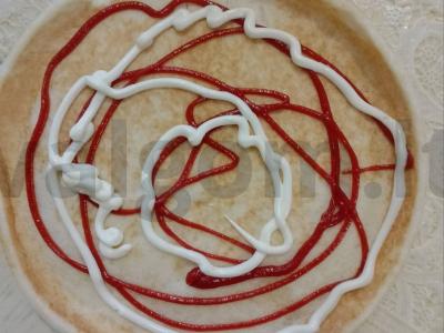 Mini pica su dešra Žingsnis 1