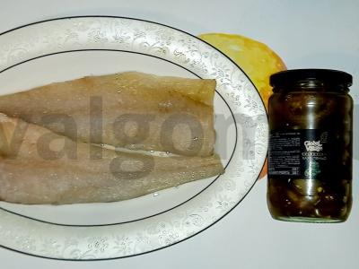 Menkių filė su rikotos sūriu ir jalapeño pipirais Žingsnis 1