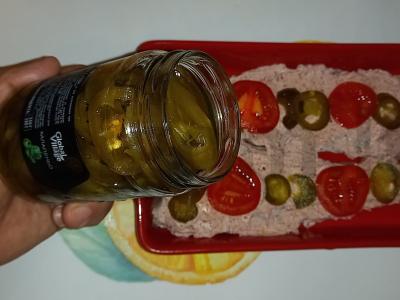 Menkių filė su rikotos sūriu ir jalapeño pipirais Žingsnis 4