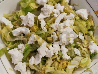 Labai greitas salotas „Ledinio puokštė“ Žingsnis 3