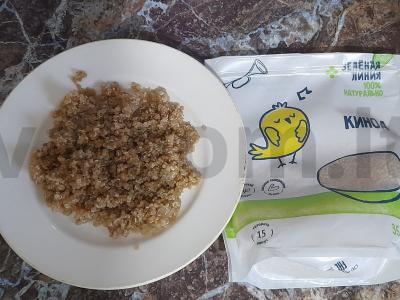 Salotos su kalmarais ir kinoja Žingsnis 5