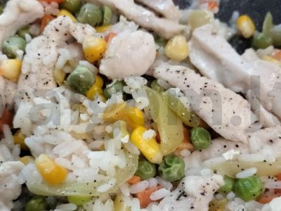 Vištienos krūtinėlė su havajų mišiniu Žingsnis 4