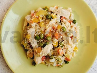 Vištienos krūtinėlė su havajų mišiniu Žingsnis 5