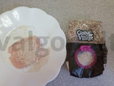 Sriuba su ryžių-vištienos kukuliais Žingsnis 1