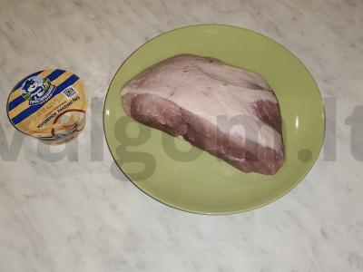 Kiauliena su apelsinais „Kalėdinė“ Žingsnis 1