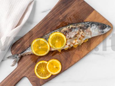 Kepta skumbrė su apelsinais Žingsnis 4