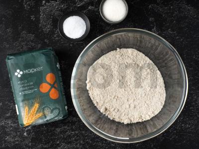 Vegetariška galeta su bulvėmis ir svogūnais Žingsnis 2