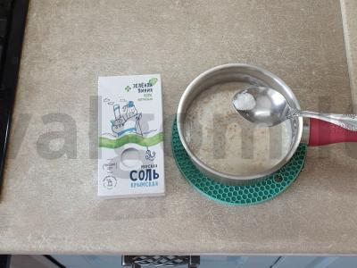 Švelni Hercules košė su druska Žingsnis 4