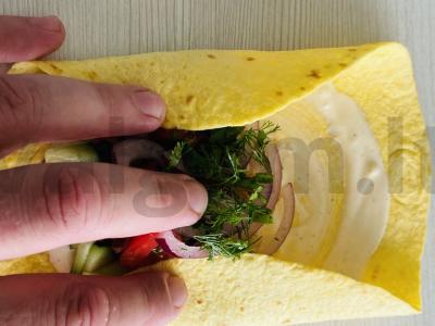 Šaverma pagal Peterburgą Žingsnis 9