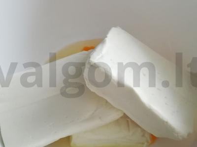 Varškė su manų kruopomis Žingsnis 2