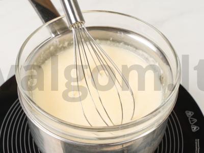 Makovo tortas su šokoladiniu kremu Žingsnis 11