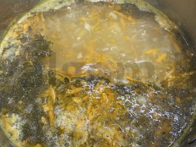 Rūgščių kopūstų sriuba pagal senovinius receptus Žingsnis 6