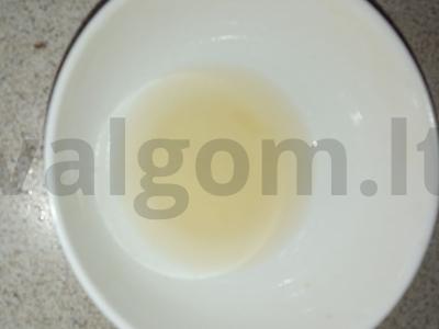 Kopūstų salotos Žingsnis 4