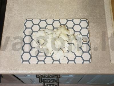 Keta, kepta po šydu Žingsnis 1