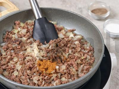 Mėsos pyragas orkaitėje Žingsnis 5