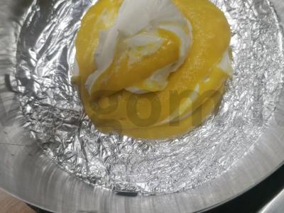 Moliūgų ir varškės pyragas Žingsnis 2